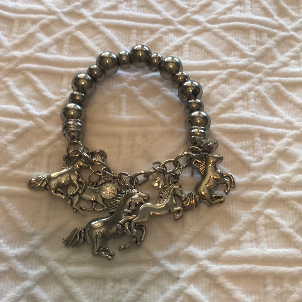 Rodeo horse bracelet.